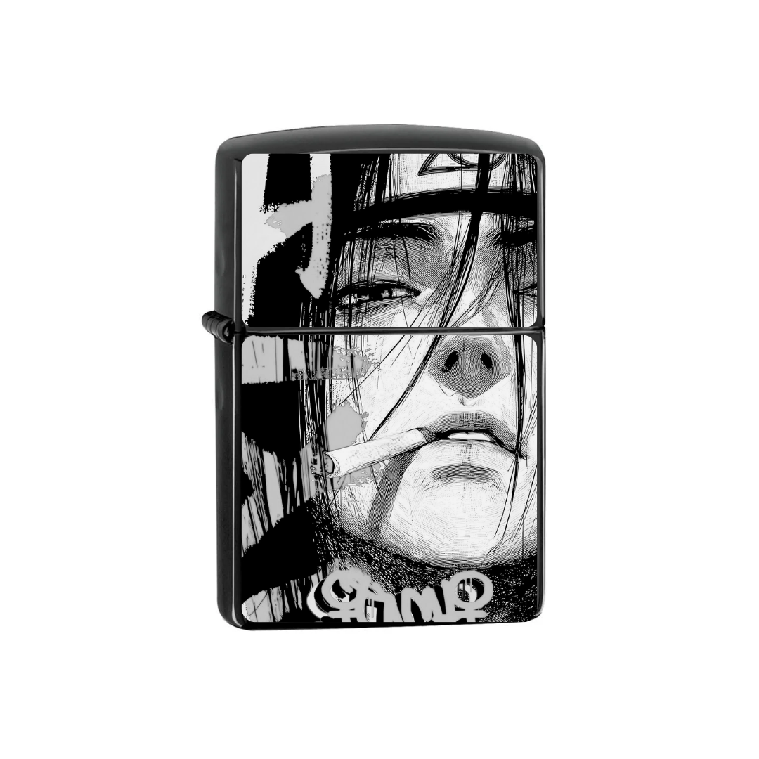 Briquet Zippo Ice black – Itachi Uchiwa | Naruto Shippuden