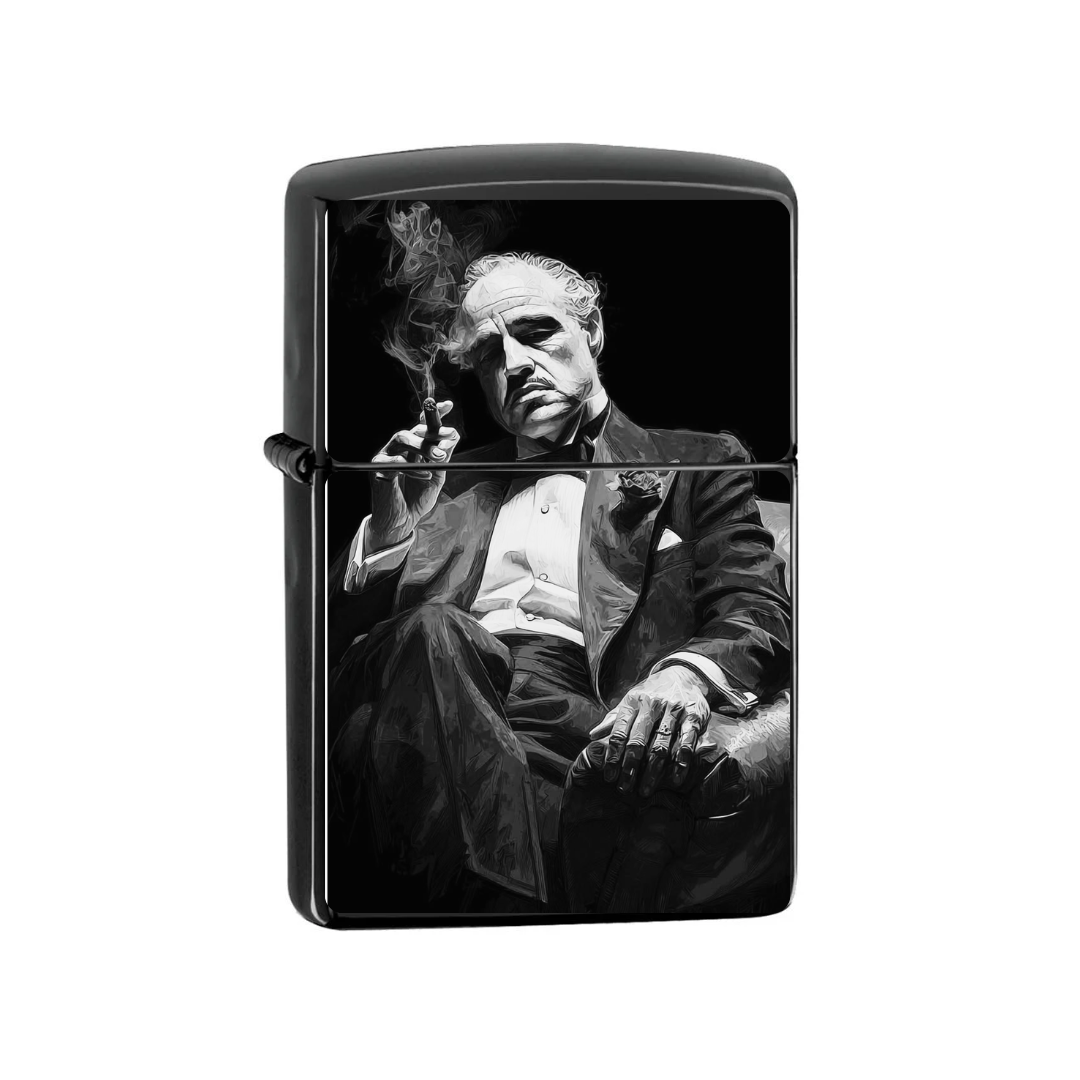 Briquet Zippo Black – Marlin Brando | "The Godfather"