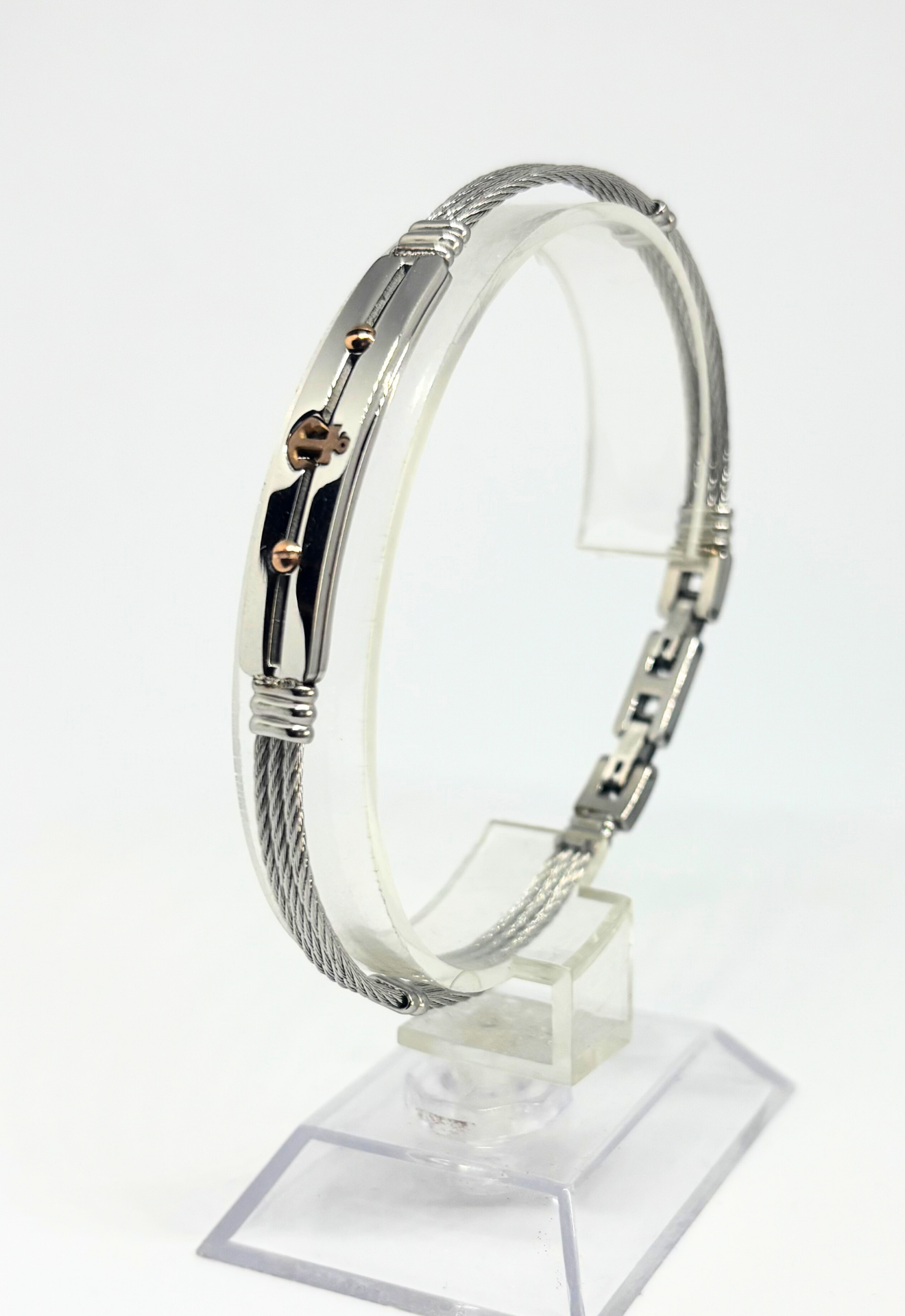 Bracelet Homme Anchor – Câble Tressé- Cadeau pour homme