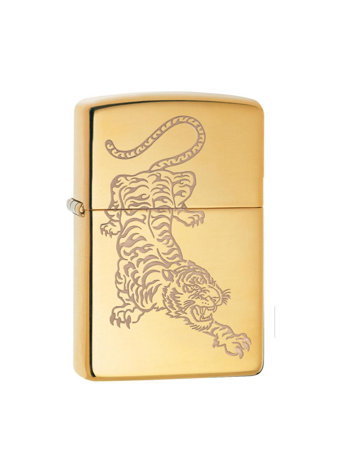 Briquet Zippo Gold Polished – Tiger | Chinese culture