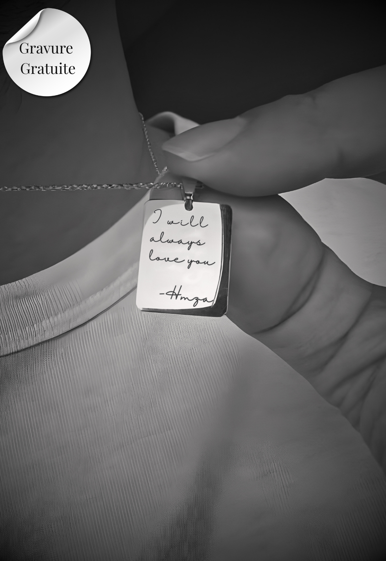 personnalisation cadeau homme maroc, casablanca, plaque argent