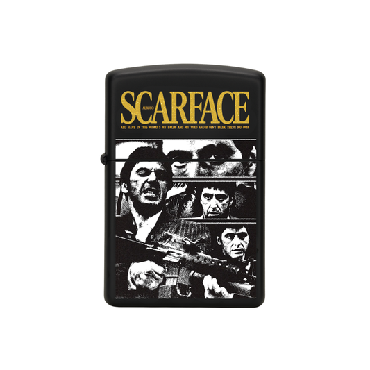 Briquet Zippo Black – Tonny Montanna Poster | Scarface