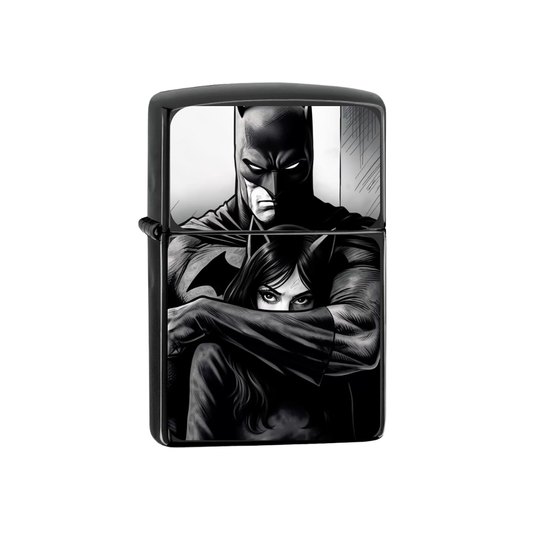 Briquet Zippo Ice black – Batman & catwoman | Marvel