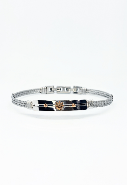 Bracelet Homme Helm   – Câble Tressé- Cadeau pour homme