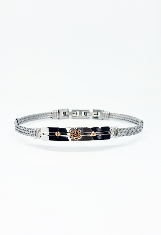 Bracelet Homme Helm   – Câble Tressé- Cadeau pour homme