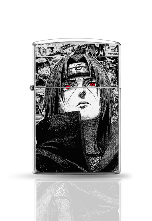 Briquet style Zippo Dark grey- Itachi Uchiwa Naruto