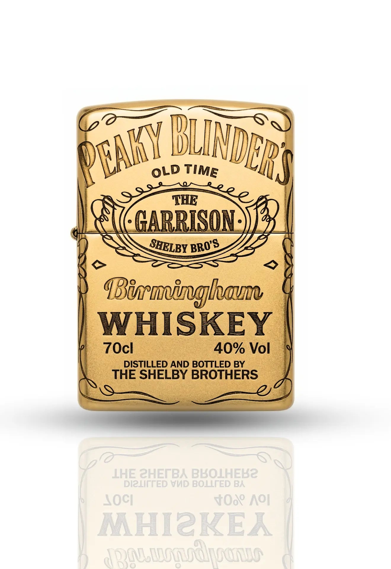 Briquet Style Zippo Gold - Peaky Blinders Majestico Gift Store
