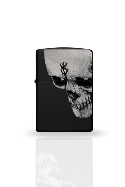 Briquet style zippo Noir rechargeable essence Berserk