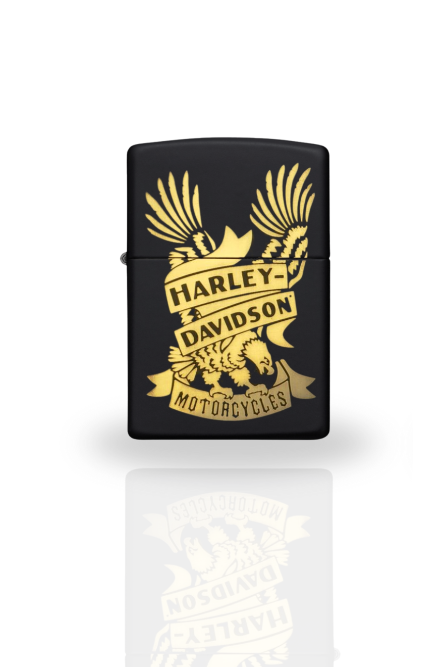 Briquet Noir style Zippo-Rechargeable, Cadeau pour Homme