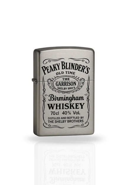 Briquet argent style zippo-rechargeable, Peaky Blinders Majestico Gift Store