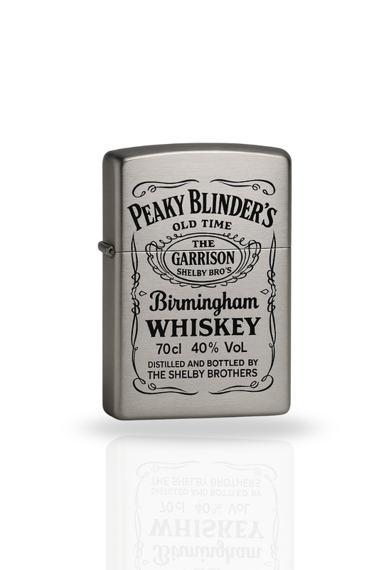 Briquet argent style zippo-rechargeable, Peaky Blinders