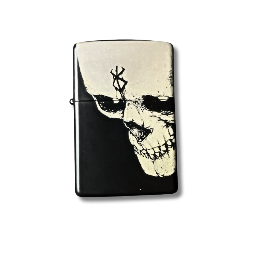 Briquet style zippo Noir rechargeable essence Berserk - Majestico Gift Store