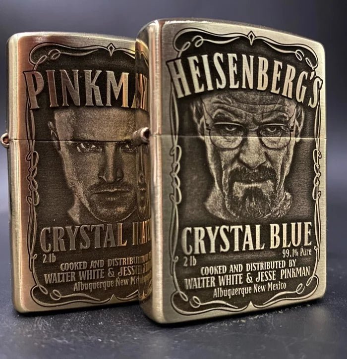 Briquet style Zippo rechargeable à essence - Majestico Gift Store